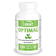 SuperSmart - Optimag Magnesium Complex Supplement - Full Spectrum 8 Active Fo...