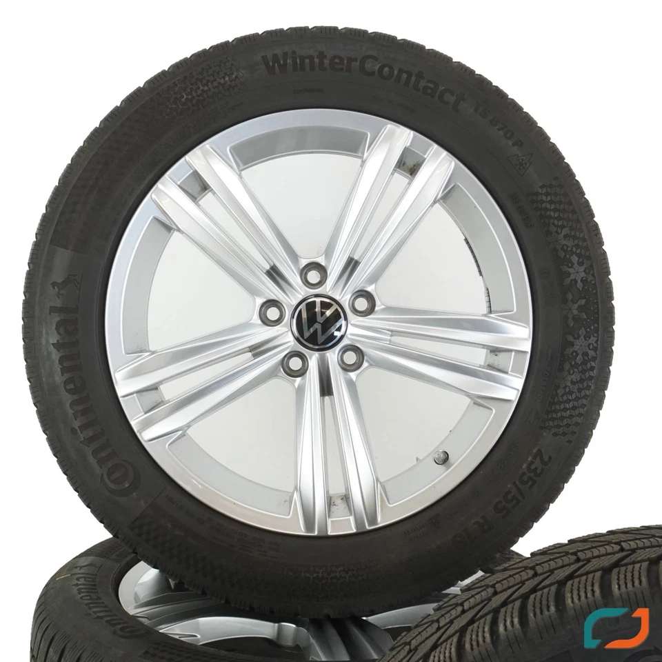 VW Tiguan 2 AD1 5NA Winterräder Winterreifen 18 Zoll Sebring 235/55 R18 100H - Bild 2 von 4