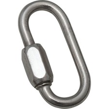 Baron 7350ST-5/16 Quick Link, 1540 lb Working Load, 316 Stainless Steel