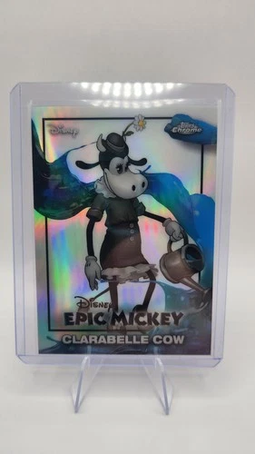 2026 Topps Disney Neon Chrome - Clarabelle Cow Epic Mickey #EM-3