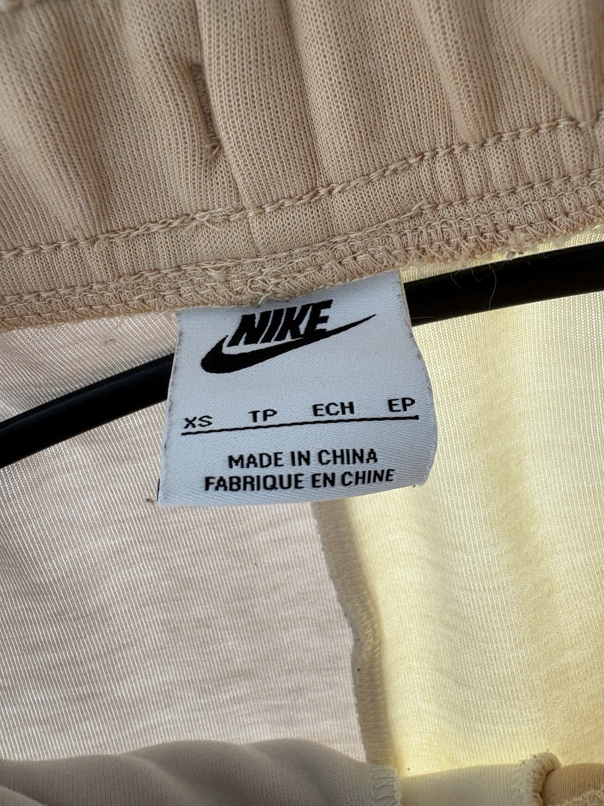 rare beige/cream nike tech fleece tracksuit image 4