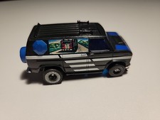 1977 TCR Ideal Hong Kong Chevy Van Black Slot Car HO Scale loose 