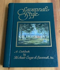 Southern Cooking Savannah Style Junior League Georgia Cookbook Spiral 1980 HC
