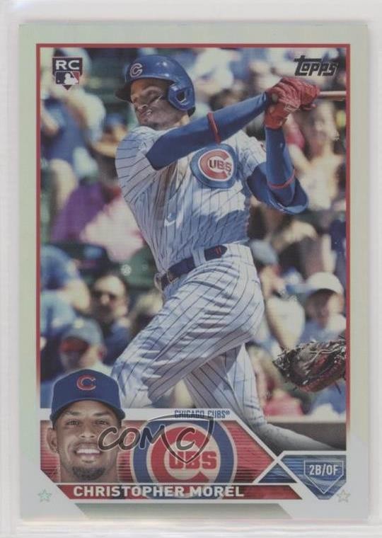 2023 Topps Series 1 Rainbow Foil Christopher Morel #308 4b1