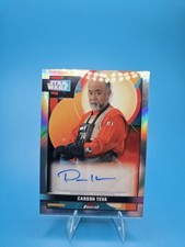 Carson Teva 2025 Topps Star Wars Smugglers Outpost Finest Autograph #FA-PS Auto