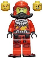 Lego Ninjago Seabound Kai TauchgeräT Minifigur Aus 71756