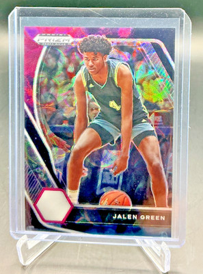 2021/22 Panini Prizm Draft Picks JALEN GREEN Nebula Prizm 1/1 #4