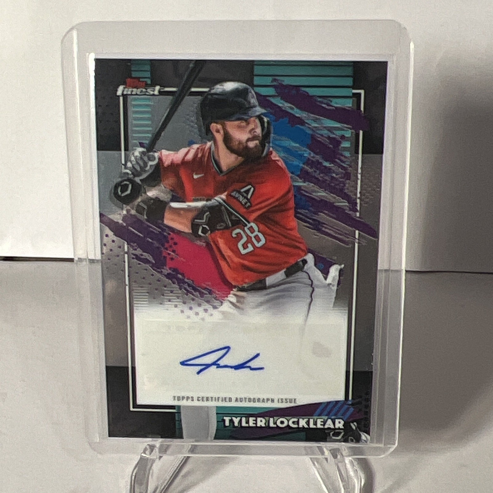 Topps Finest 2026 Tyler Locklear Diamondbacks Finest Auto FMA-TL