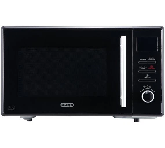 Delonghi 900W Enamel Cavity Solo Microwave AM9 - Black