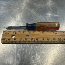 Craftsman Forged WF Vanadium 1/8” Flat Head Screwdriver 4 1/8” Made In USA