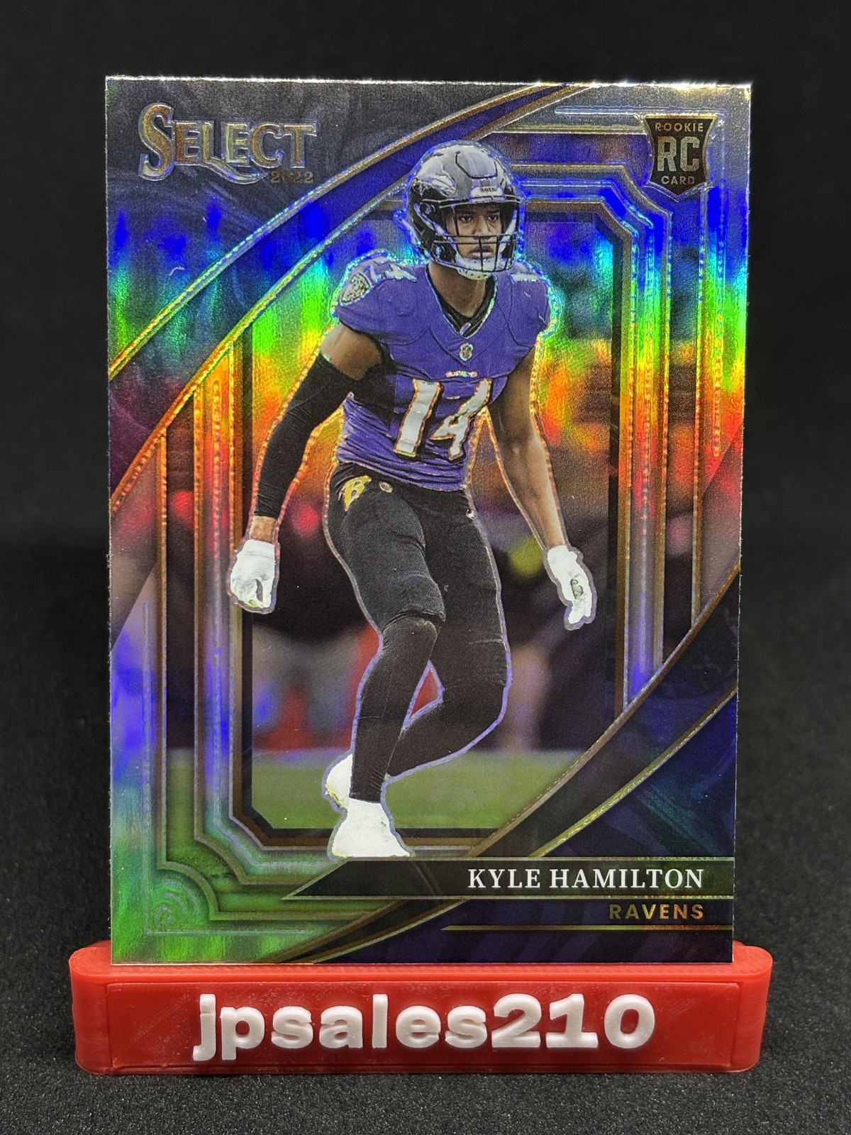 2022 Panini Select #336 Kyle Hamilton Silver Prizm