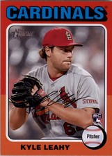 2024 Topps Heritage #344 Kyle Leahy RC - BB