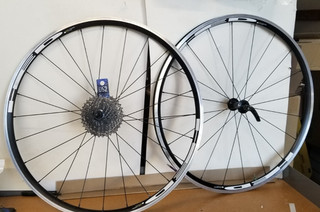 HED C2 plus Flanders 700c wheelset (23mm external width and 24mm rim depth) (552