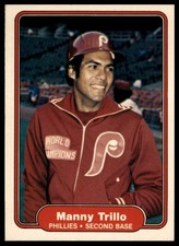 1982 Fleer #260 Manny Trillo