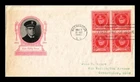 Dr Jim Stamps 2c John Philip Sousa Block Scott 880 First Day Issue Ioor Cachet