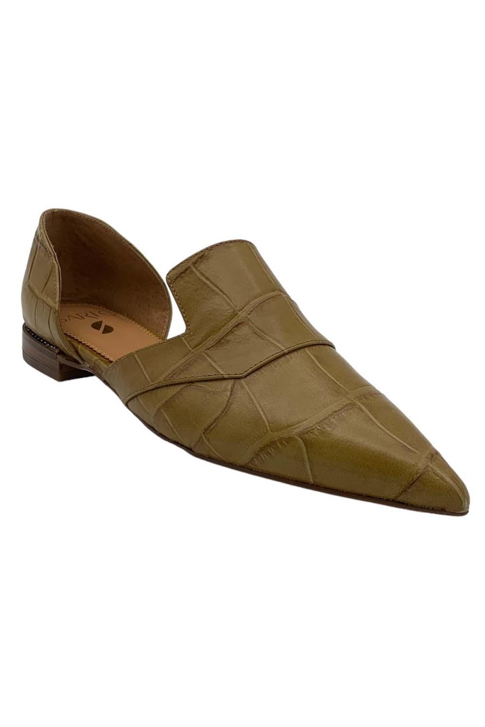 Franco Sarto Pointed Toe Loafer Toby Camel 6390₽