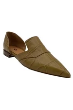 Franco Sarto Pointed Toe Loafer Toby Camel