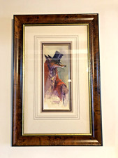 Jonathan Walker Original Water Colour Painting-Ravishing. Fox. Humorous animal