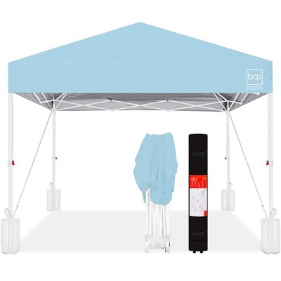 Best Choice Products One-Person Setup Instant Pop Up Canopy Case 4 12x12ft
