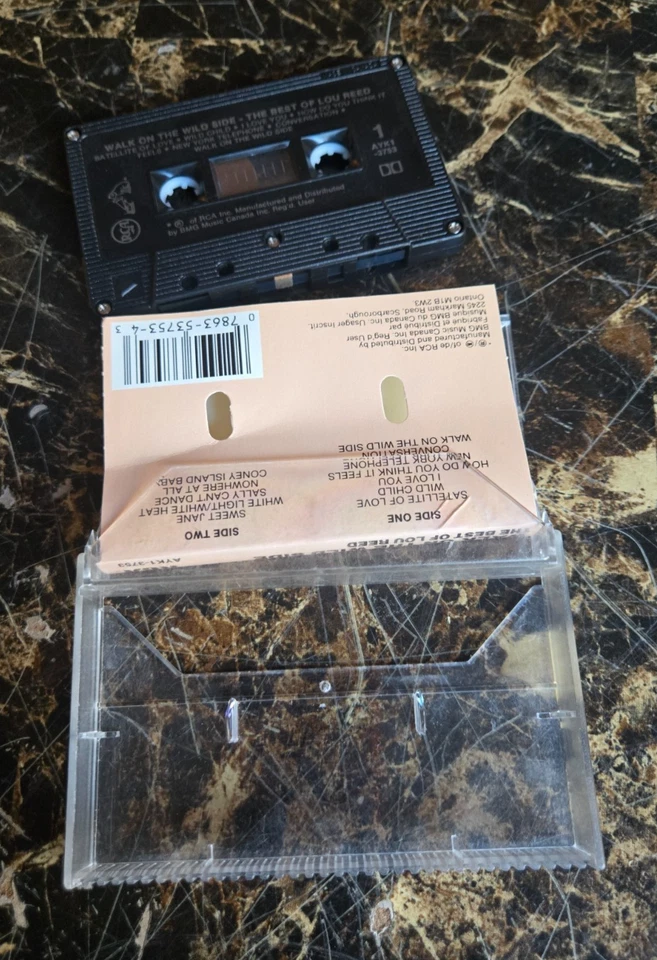 Lou Reed Walk On The Wild Side The Best Of Lou Reed cassette - Image 3 of 3