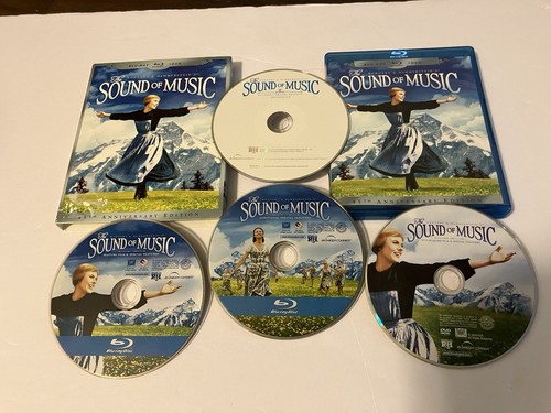 THE SOUND OF MUSIC BLU-RAY DVD CD SOUNDTRACK 1965 45TH ANNIVERSARY JULIE ANDREWS