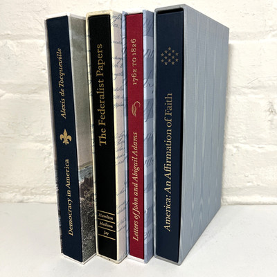 United Stated History Civics Government Politics Deluxe Slipcase HC Book Bundle