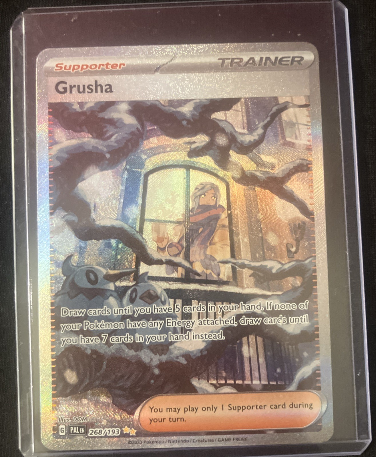 Grusha 268/193 Sv02 Special Illustration Rare Paldea Evolved