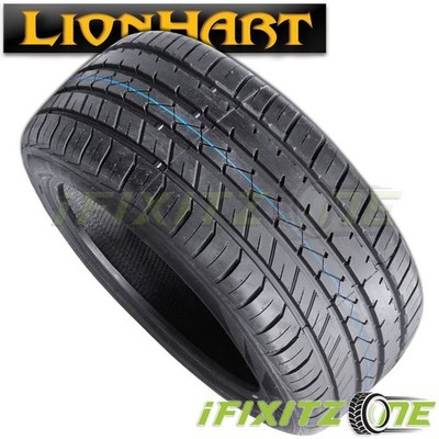 1 Lionhart LH-FIVE 265/45R20 104W Tires 40K Mileage, 320AA UTQG, Performance A/S