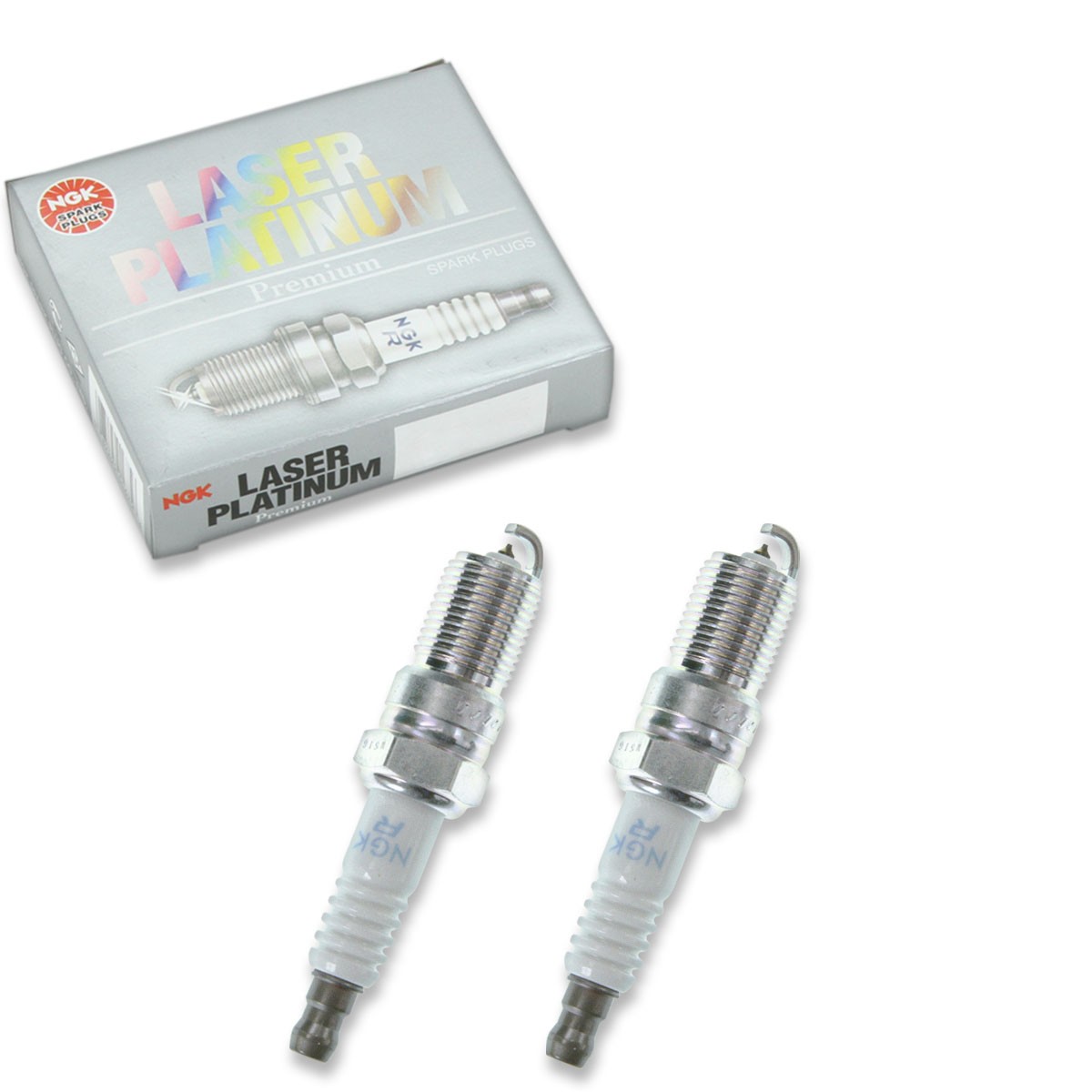 2 pc NGK 5598 PTR6D-13 Laser Platinum Spark Plugs for SP495 Q6RTPP-13 wg