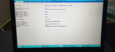 Acer Travelmate Tmp 459 G2  I5 7200u
