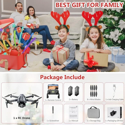 Drohne 4K HD Kamera faltbar Quadcopter GPS Positionierung Luftaufnahmen Drohne - Bild 21 von 21