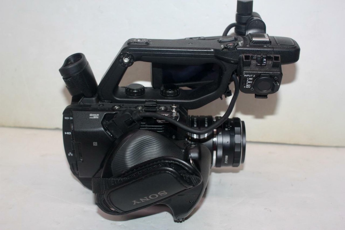 SONY 4KビデオPXW-FS5, パワーズームレンズ,ガンマイク,ゴープロ8 FS5 Handheld Camcorder - 4K HDR - Sony Pro