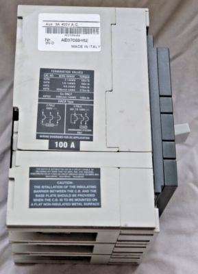 Interruttore ABB S3N SACE Da 125A – 3 Poli, Termico Magnetico – Usato Con Garanzia 1 Anno - Foto 2