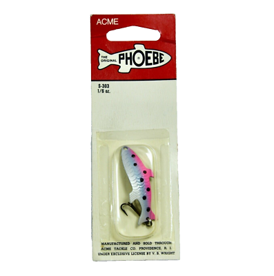 Acme Tackle Co Phoebe Fiord Spoon Fishing Gear S303RT Rainbow Trout
