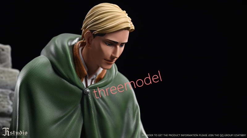 JR Studio Attack on Titan Levi·Ackerman Erwin Smith Anime Resin