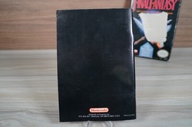 Final Fantasy COMPLETE in box Nintendo NES - TESTED - Missing Map w/ Protector!