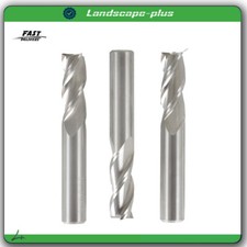 New 3Pcs 3/8" 3 Flute End Mill Regular Length Carbide High Velocity Milling