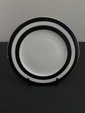 RALPH LAUREN Spectator Black Dessert Plates Vintage Other Dishes Listed