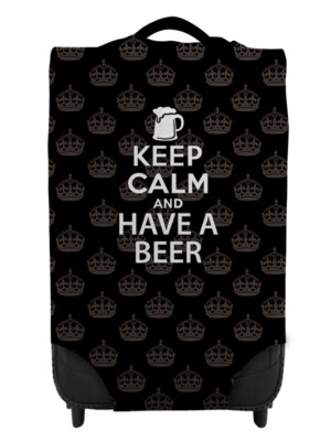 Keep Calm and Have A Beer Caseskinz Schutzhülle *KOFFER NICHT ENTHALTEN* 