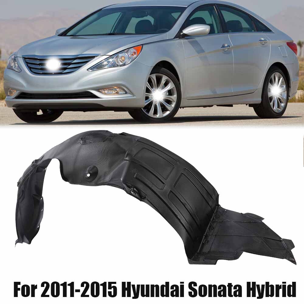 2011-2015 Hyundai Sonata Hybrid Front Driver Side Fender Liner HY1248127