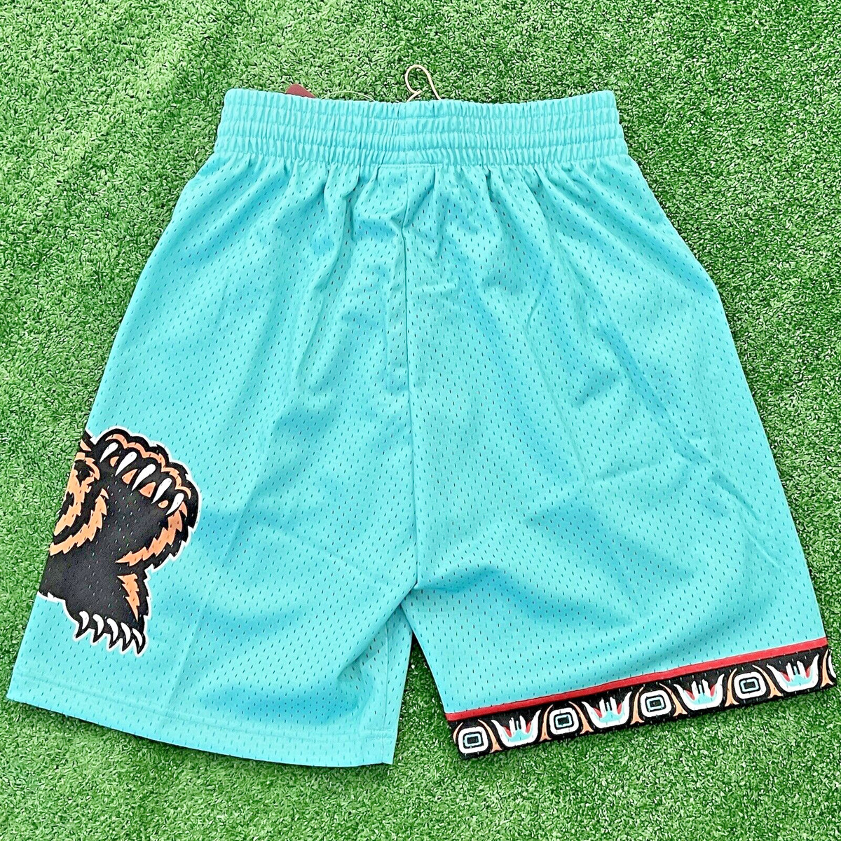 Men's Mitchell & Ness Vancouver Grizzlies NBA 1995-96 Away Swingman  Basketball Shorts