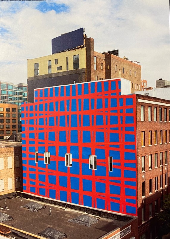 DIA Art Foundation - Chelsea NY -  MORELLET, FRANCOIS - Postcard - TRAMES/GRIDS