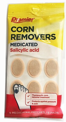 Premier Medicated Corn Remover Pads (9 count) Free Shipping from the USA