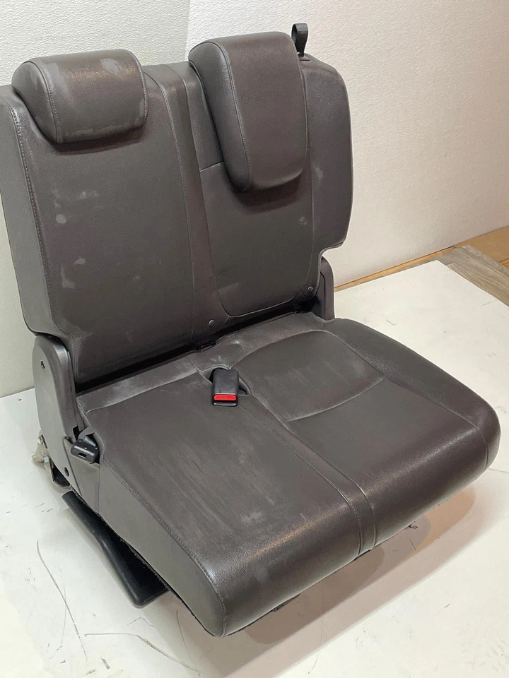 Se adapta a 18 19 20 HONDA ODYSSEY EX-L trasero 3ª fila LH asiento del conductor tapicería de cuero = BN OEM Foto 3 de 4