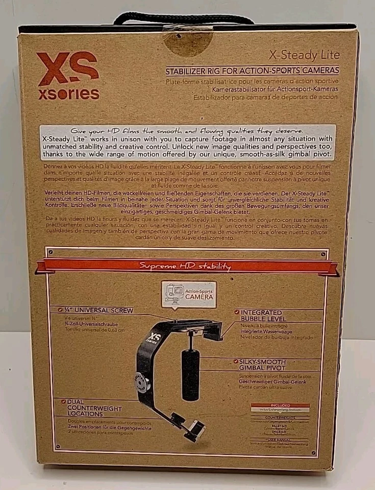 XSeries Lite, Handheld Camera Stabilizer Rig For Action Sports  Camera. - Image 4 of 4