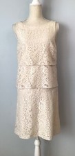 New Tommy Hilfiger Lace Tiered Sleeveless Dress
