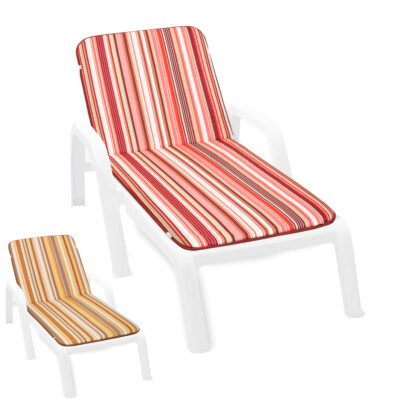 Kissen Für Liegestuhl Für Sonnenliege Pool Modern Gestreift Schonbezug Weich