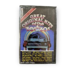 Great Original Hits Of The 50s  60s Cassette Tape 1 Reader's Digest New Sealed
