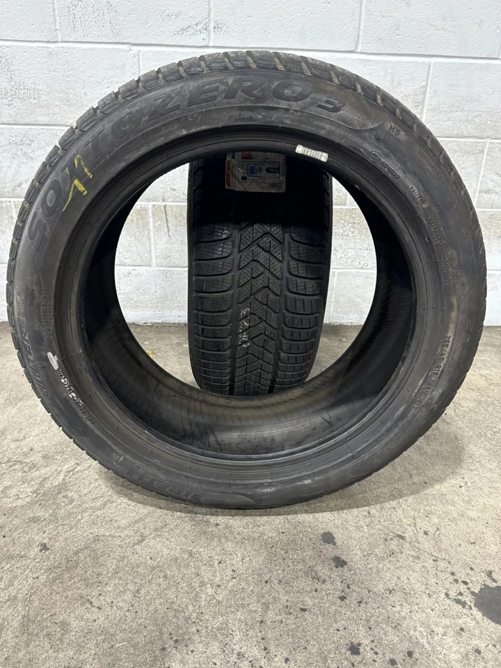 2x P255/45R19 Pirelli Winter Sottozero 3 MO 10/32 New Tires - Image 2 of 4