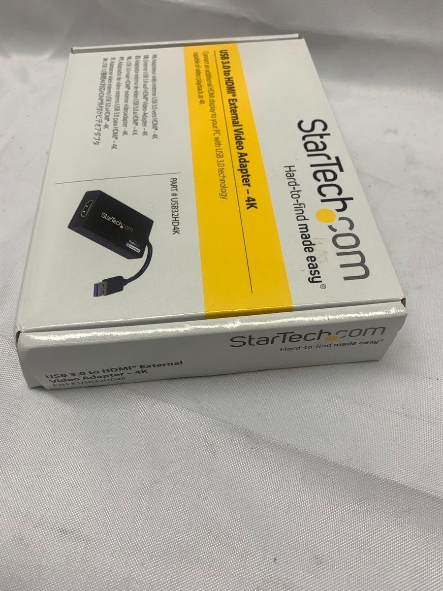 StarTech USB32HD4K USB 3.0 to 4k HDMI Adapter for sale online | eBay